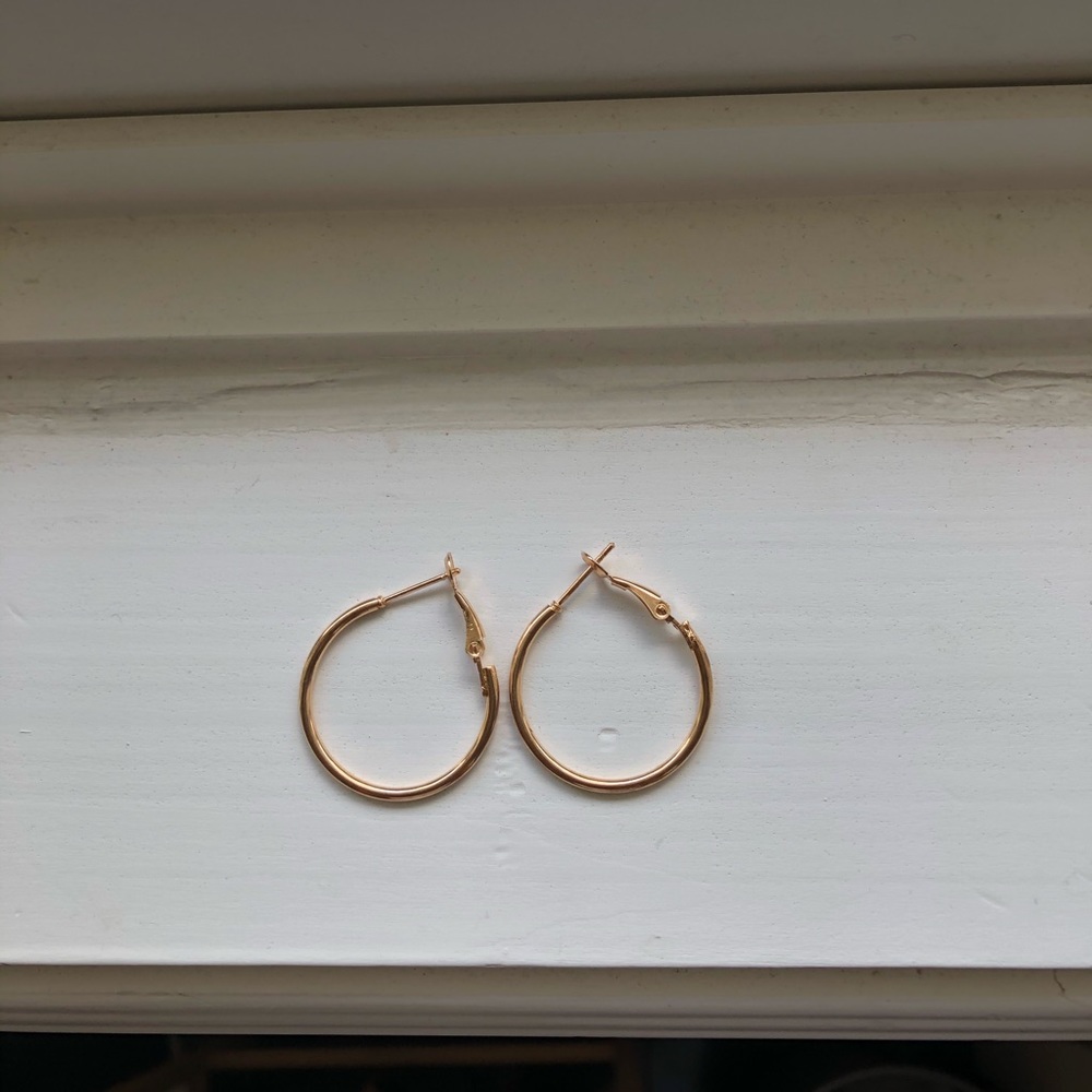 Hoop earrings